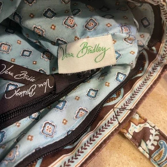 VERA BRADLEY Paisley Shoulder Bag / Purse. - Picture 4 of 10